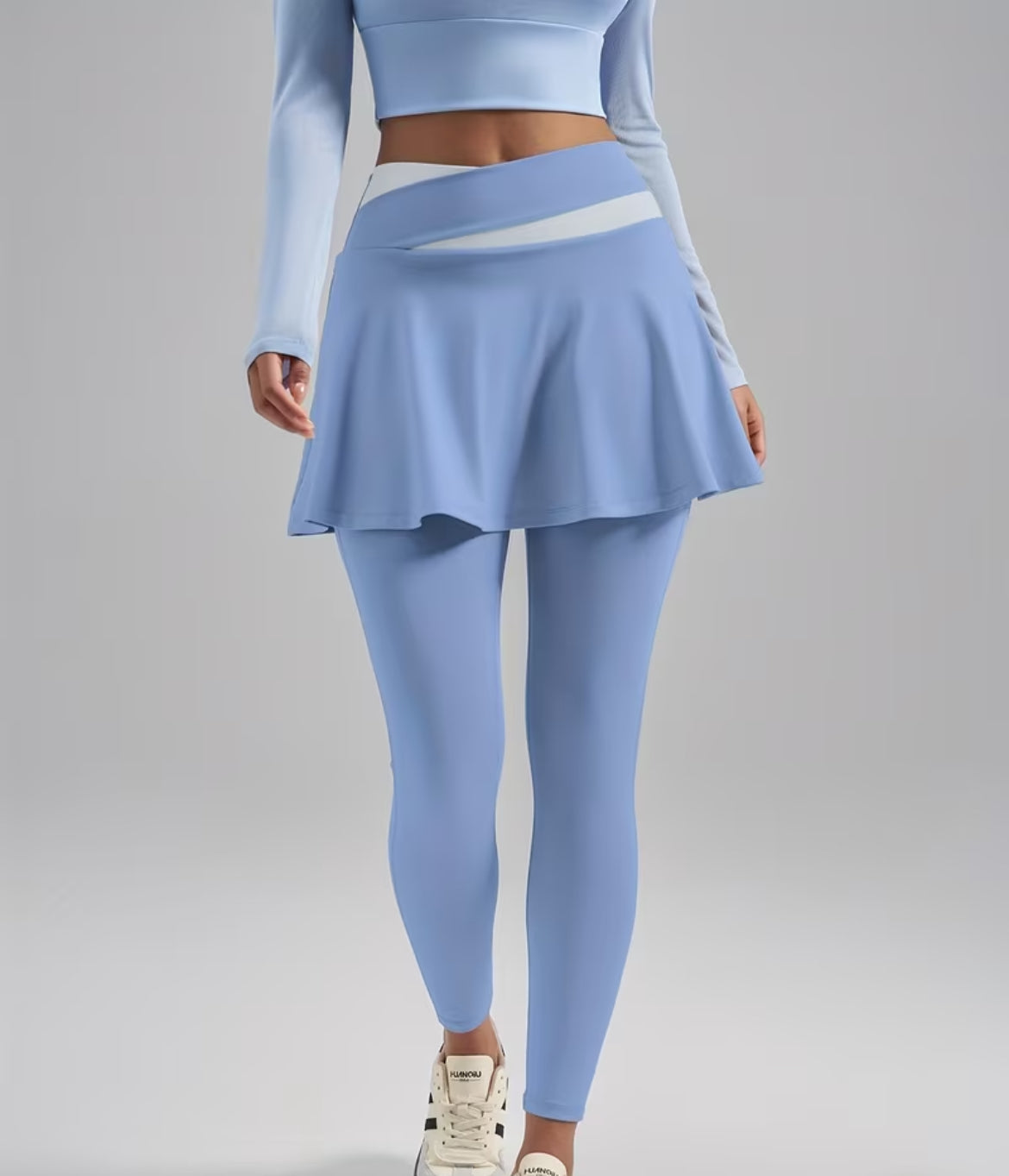Women’s Three Piece Baby Blue Sportswear Set