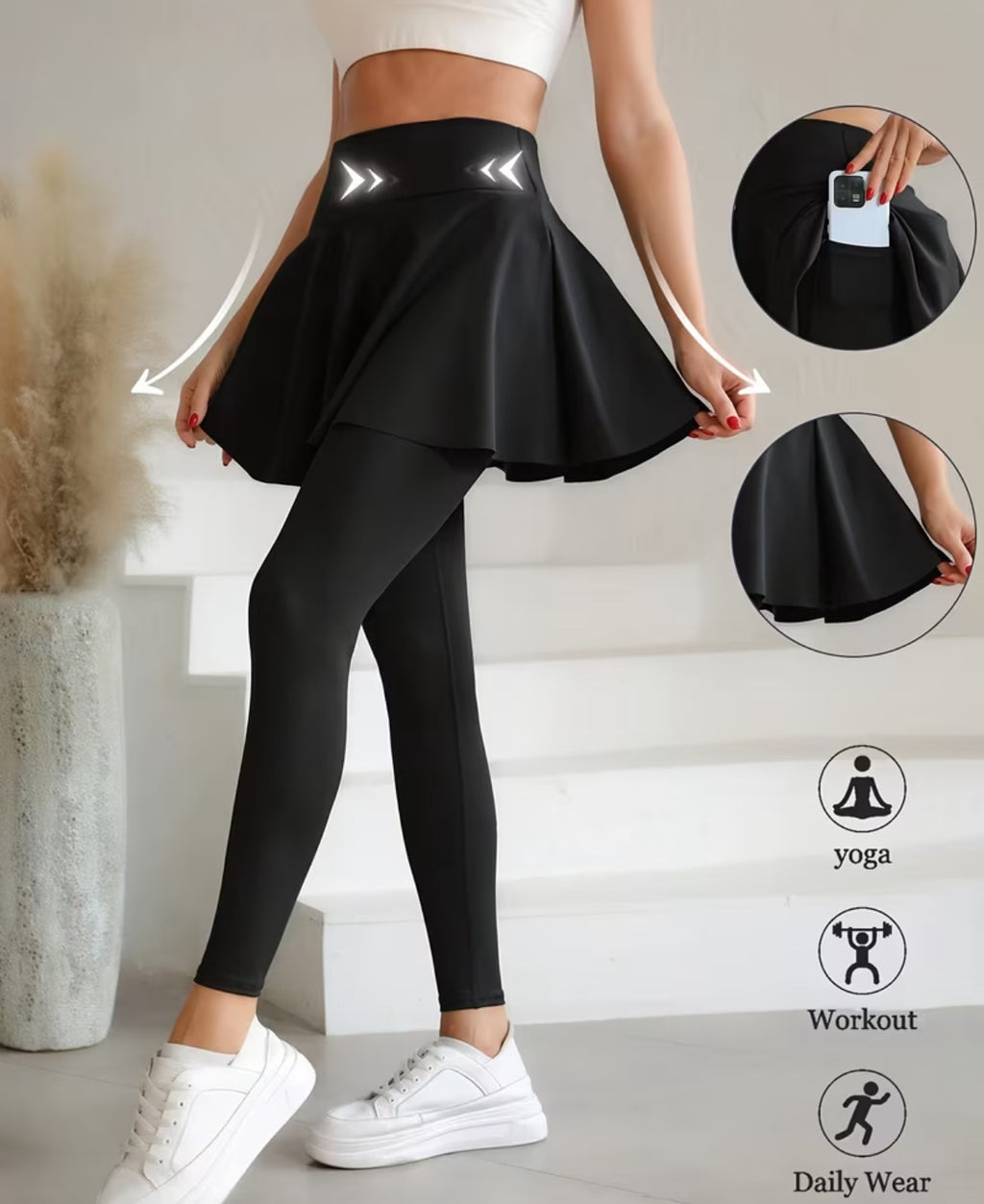 Women’s Modest Sportswear Skirt Set
